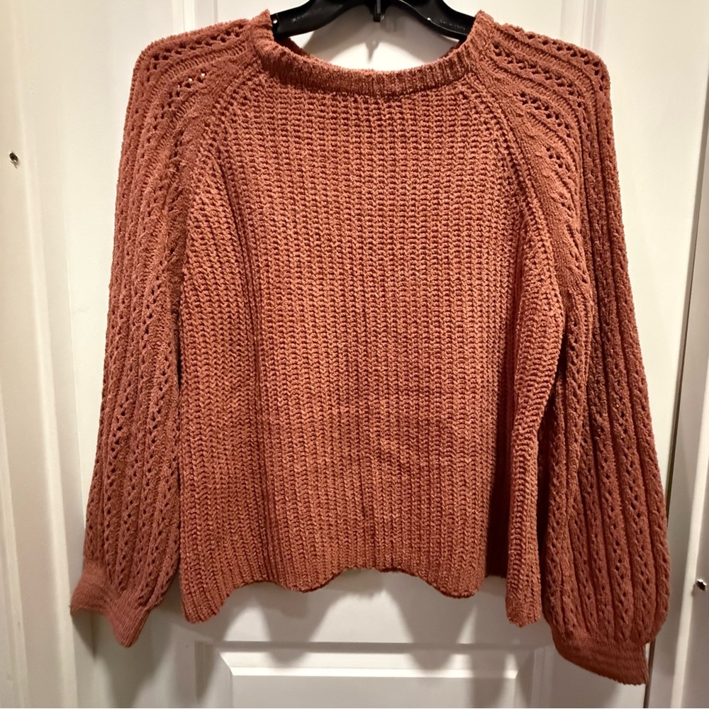 Moral Fiber Women's Sweater - Warm Rust